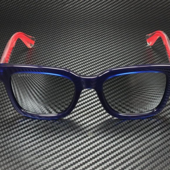 GUCCI 52MM BLUE EYEGLASSES! NEW! SALE! - Picture 2 of 4